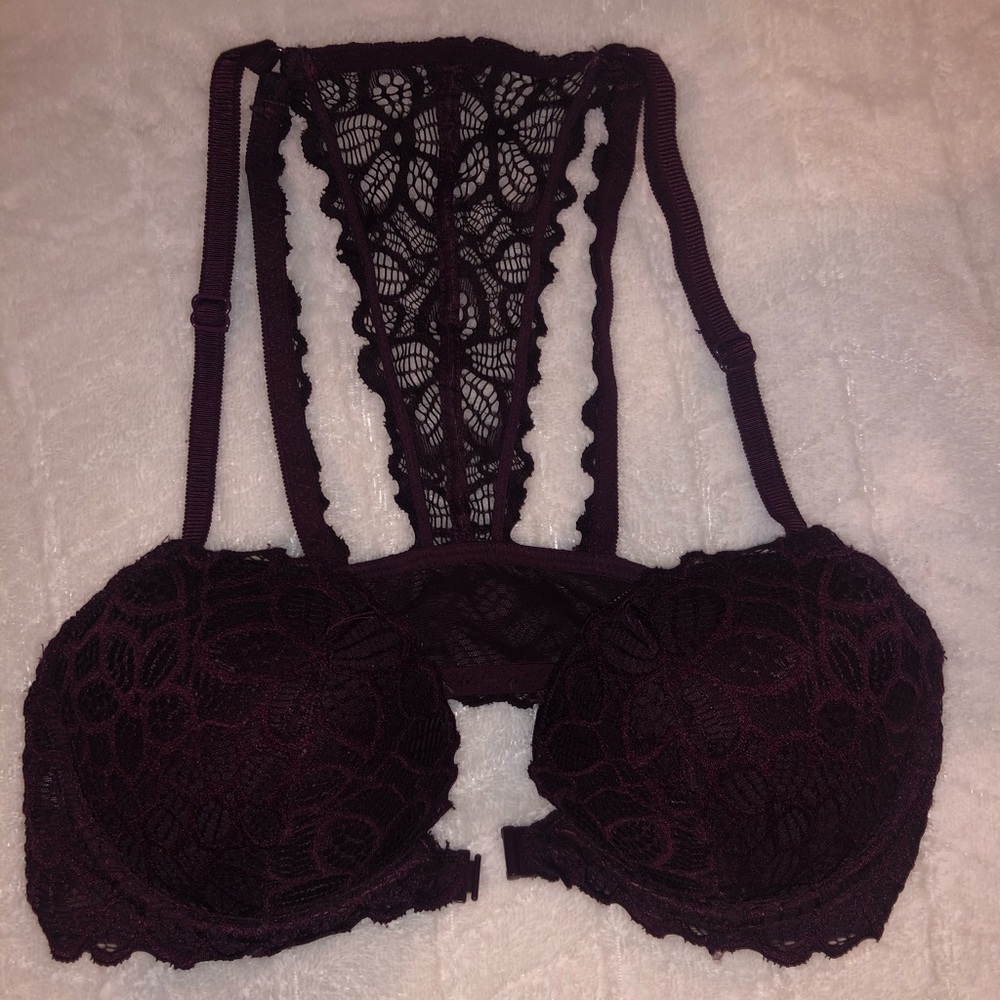 PUSH UP PINK VICTORIA SECRET BRA- 32C